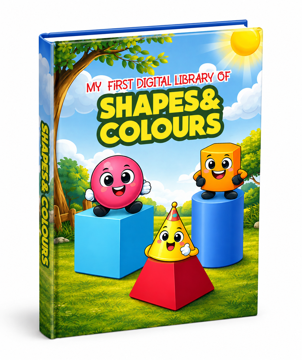 Shapes & Colours Flash Cards-Ukg
